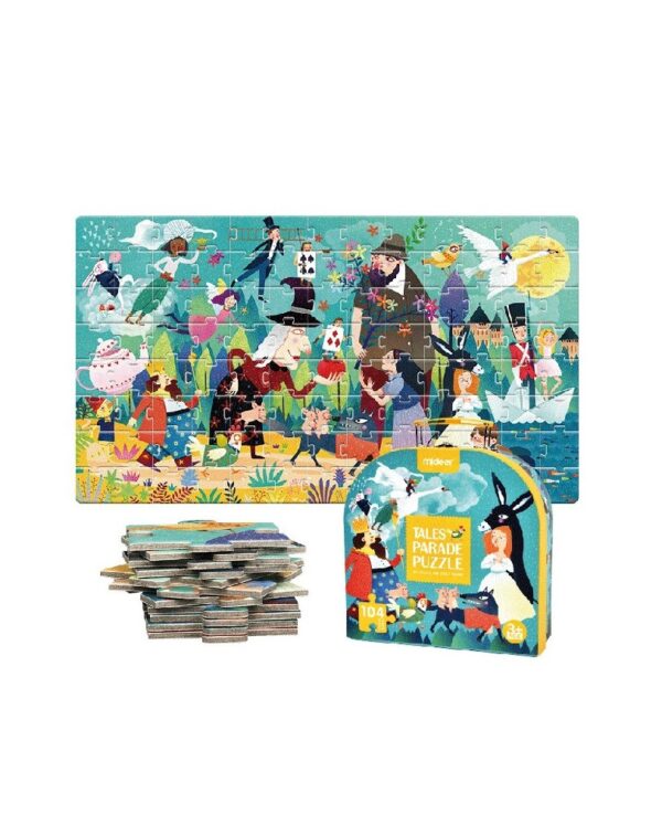 PUZZLE 104PCS CONTES