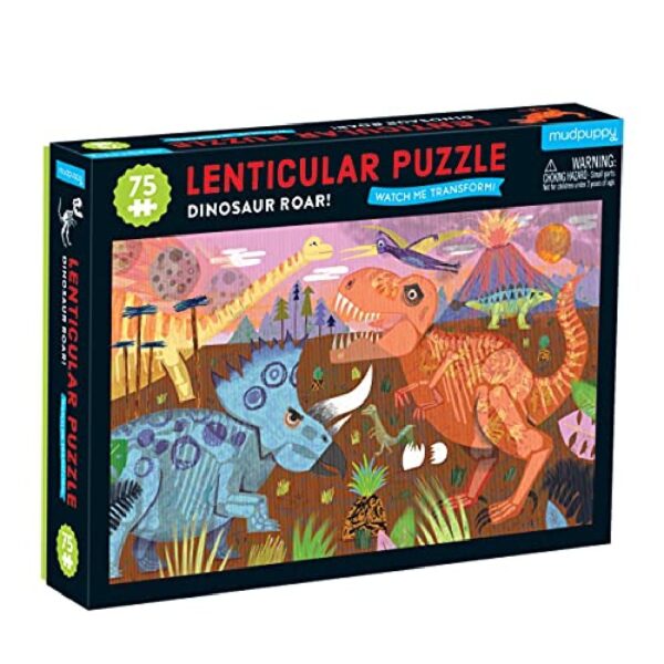 PUZZLE LENTICULAR DINOS