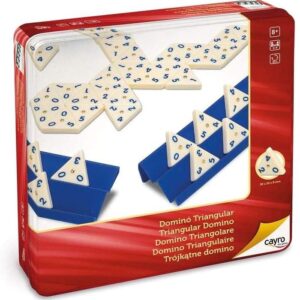 DOMINO TRIANGULAR METAL BOX