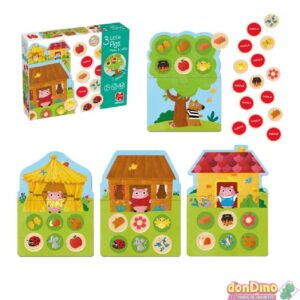 MEMO I LOTO 3 PORQUETS