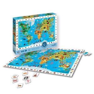 PUZZLE 100 PCS MAPAMUNDI