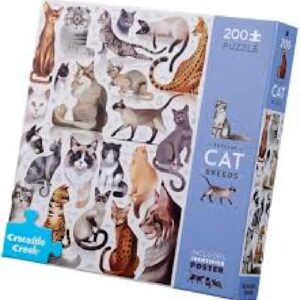 PUZZLE 200PCS CAT BREEDS